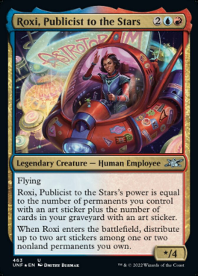 Roxi, Publicist to the Stars (Galaxy Foil) [Unfinity] | Play N Trade Winnipeg