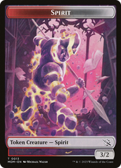 Monk // Spirit (13) Double-Sided Token [March of the Machine Tokens] | Play N Trade Winnipeg