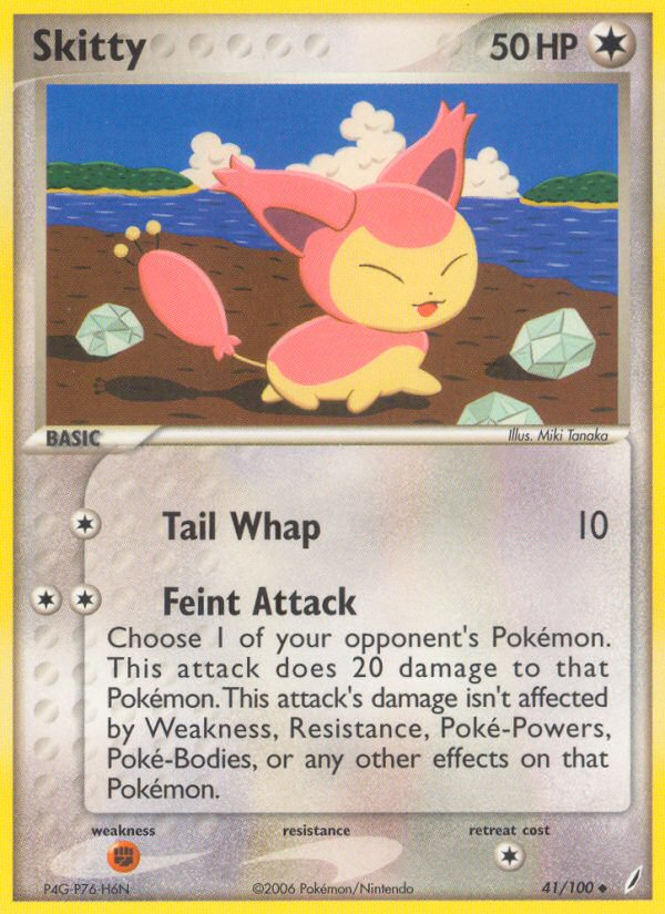 Skitty (41/100) [EX: Crystal Guardians] | Play N Trade Winnipeg