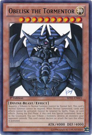 Obelisk the Tormentor [BP01-EN021] Rare | Play N Trade Winnipeg