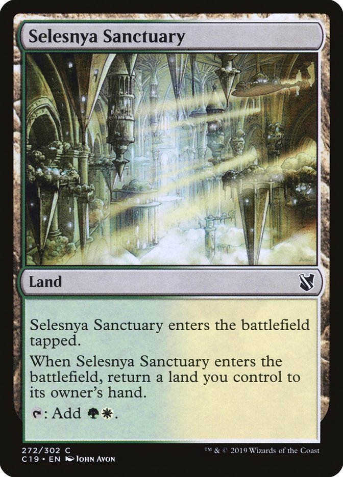 Selesnya Sanctuary [Commander 2019] | Play N Trade Winnipeg