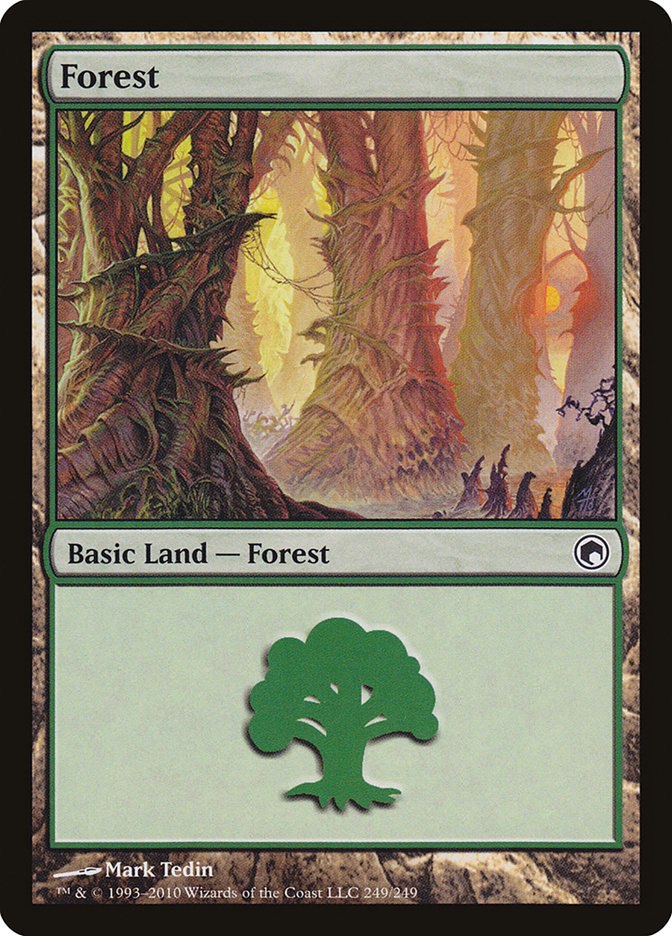 Forest (249) [Scars of Mirrodin] | Play N Trade Winnipeg