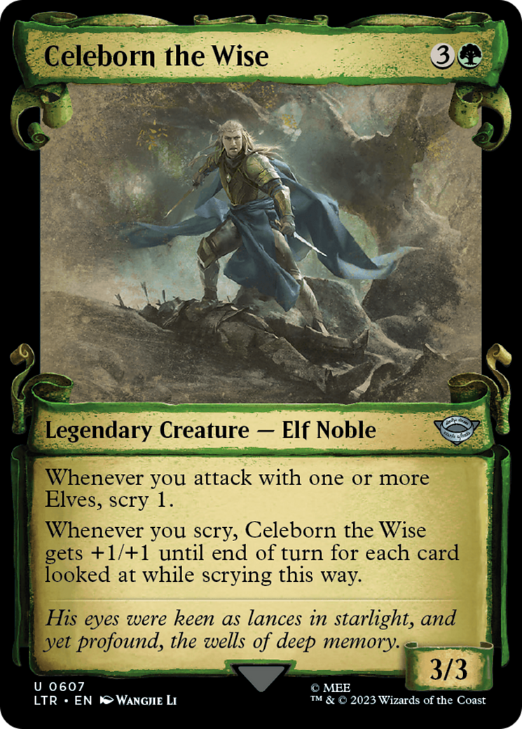 Celeborn the Wise [The Lord of the Rings: Tales of Middle-Earth Showcase Scrolls] | Play N Trade Winnipeg