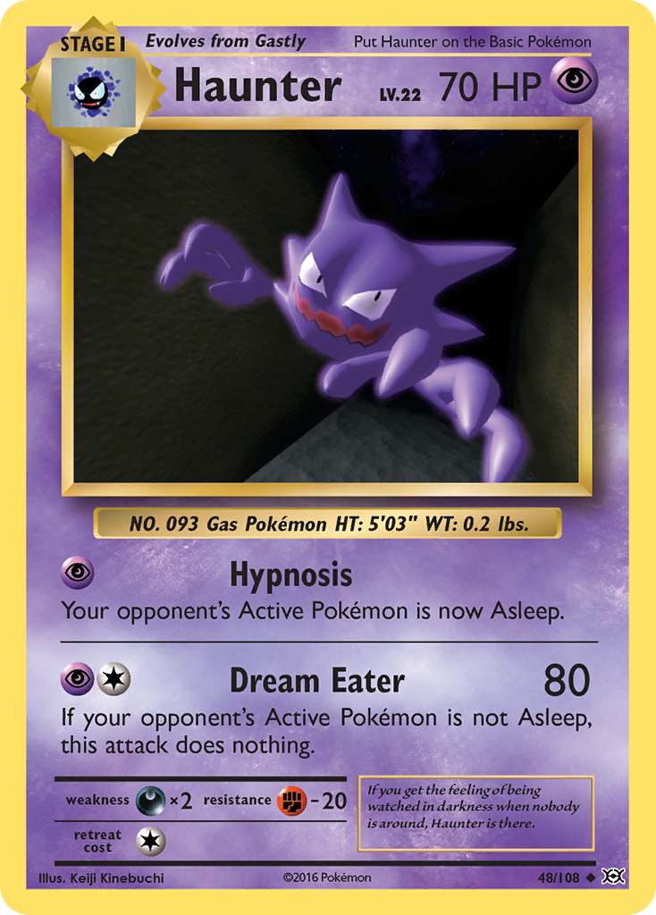 Haunter (48/108) [XY: Evolutions] | Play N Trade Winnipeg