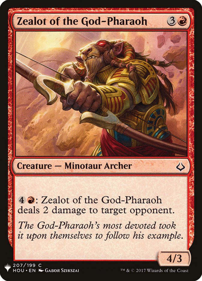 Zealot of the God-Pharaoh [Mystery Booster] | Play N Trade Winnipeg