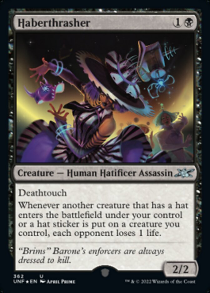 Haberthrasher (Galaxy Foil) [Unfinity] | Play N Trade Winnipeg