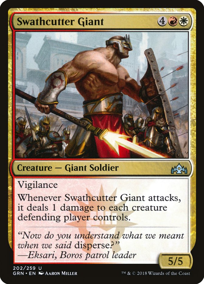 Swathcutter Giant [Guilds of Ravnica] | Play N Trade Winnipeg