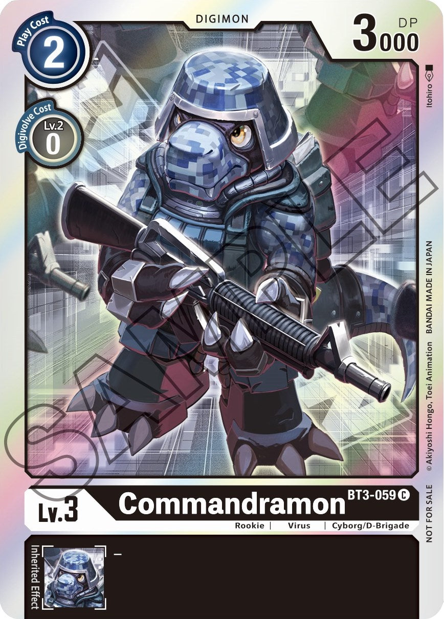 Commandramon [BT3-059] (Event Pack 1) [Release Special Booster Promos] | Play N Trade Winnipeg