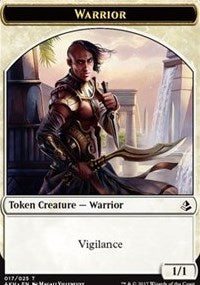 Warrior // Labyrinth Guardian Token [Amonkhet Tokens] | Play N Trade Winnipeg