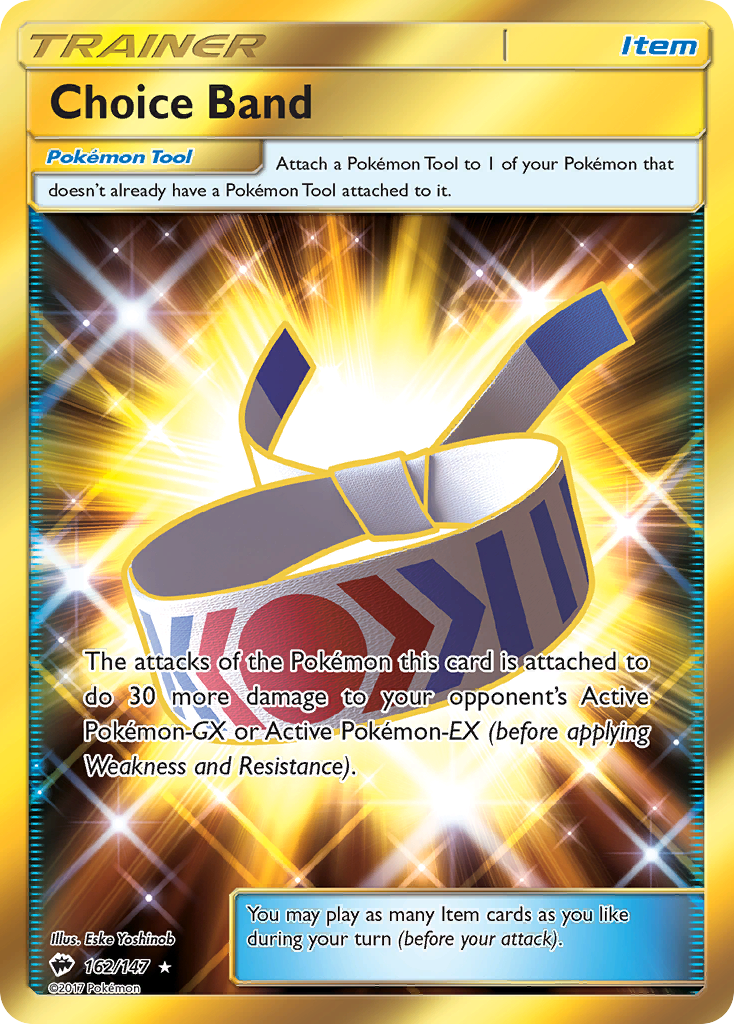 Choice Band (162/147) [Sun & Moon: Burning Shadows] | Play N Trade Winnipeg