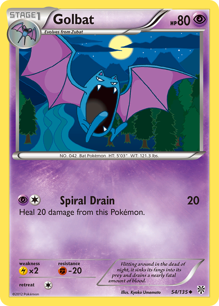 Golbat (54/135) [Black & White: Plasma Storm] | Play N Trade Winnipeg