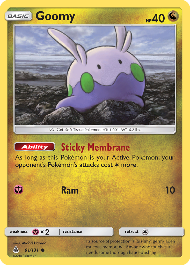 Goomy (91/131) [Sun & Moon: Forbidden Light] | Play N Trade Winnipeg