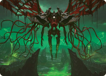 Archfiend of the Dross Art Card [Phyrexia: All Will Be One Art Series] | Play N Trade Winnipeg