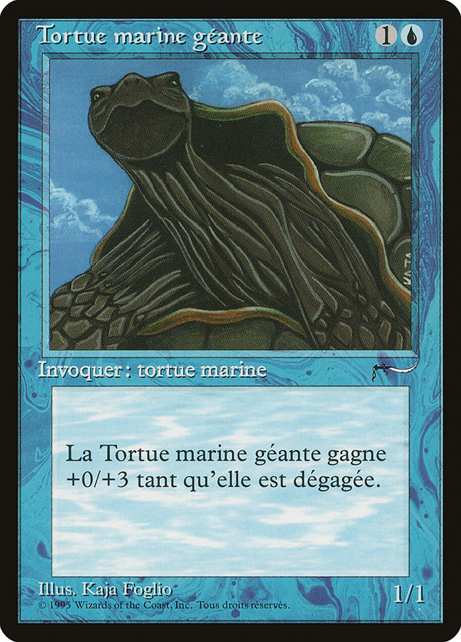 Giant Tortoise (French) - "Tortue marine geante" [Renaissance] | Play N Trade Winnipeg