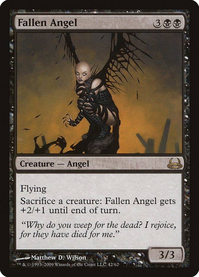 Fallen Angel [Duel Decks: Divine vs. Demonic] | Play N Trade Winnipeg
