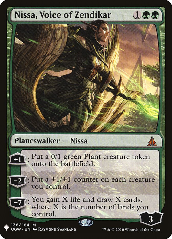 Nissa, Voice of Zendikar [Mystery Booster] | Play N Trade Winnipeg