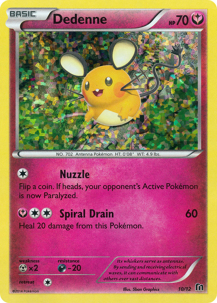 Dedenne (10/12) [McDonald's Promos: 2016 Collection] | Play N Trade Winnipeg