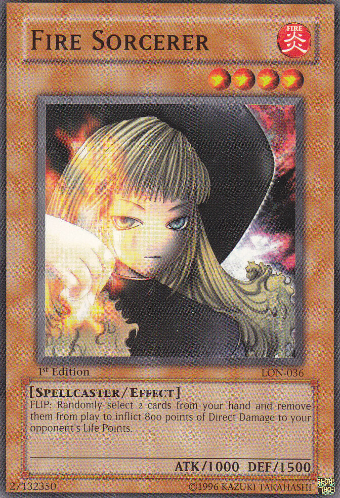 Fire Sorcerer [LON-036] Common | Play N Trade Winnipeg