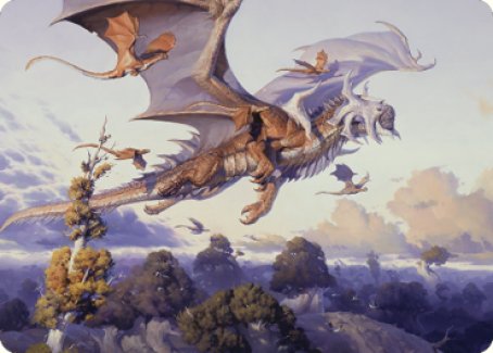 Rith, Liberated Primeval Art Card [Dominaria United Art Series] | Play N Trade Winnipeg