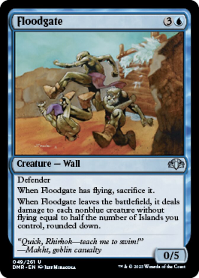 Floodgate [Dominaria Remastered] | Play N Trade Winnipeg