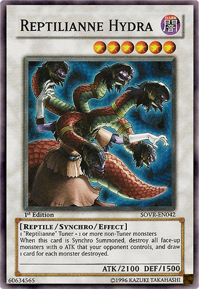 Reptilianne Hydra [SOVR-EN042] Super Rare | Play N Trade Winnipeg