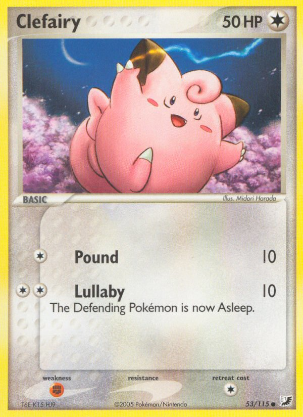 Clefairy (53/115) [EX: Unseen Forces] | Play N Trade Winnipeg