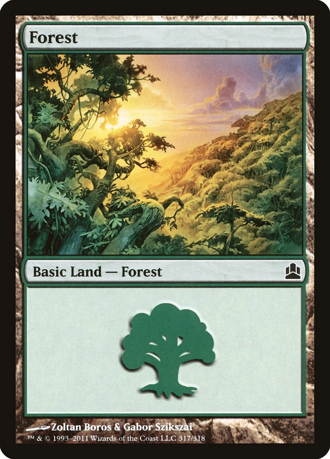 Forest (317) [Commander 2011] | Play N Trade Winnipeg