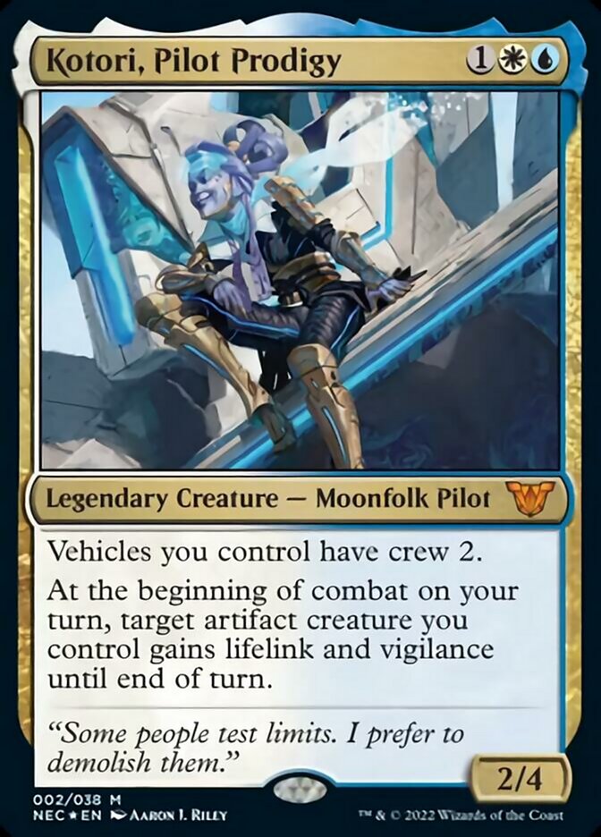 Kotori, Pilot Prodigy [Kamigawa: Neon Dynasty Commander] | Play N Trade Winnipeg