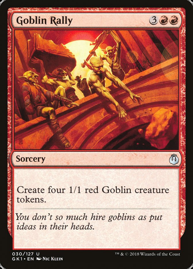 Goblin Rally [Guilds of Ravnica Guild Kit] | Play N Trade Winnipeg