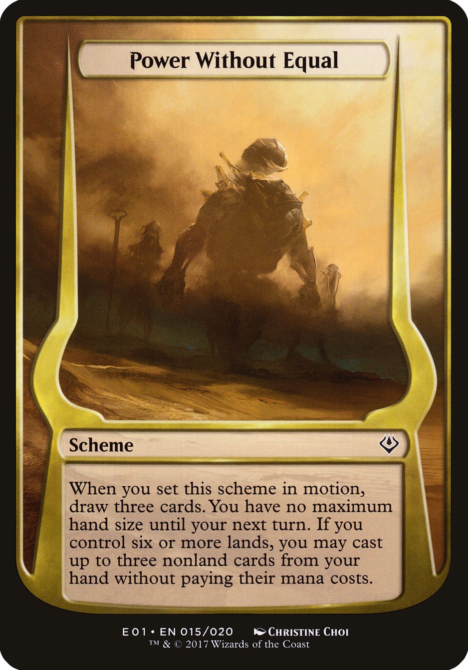 Power Without Equal (Schemes) [Archenemy: Nicol Bolas Schemes] | Play N Trade Winnipeg