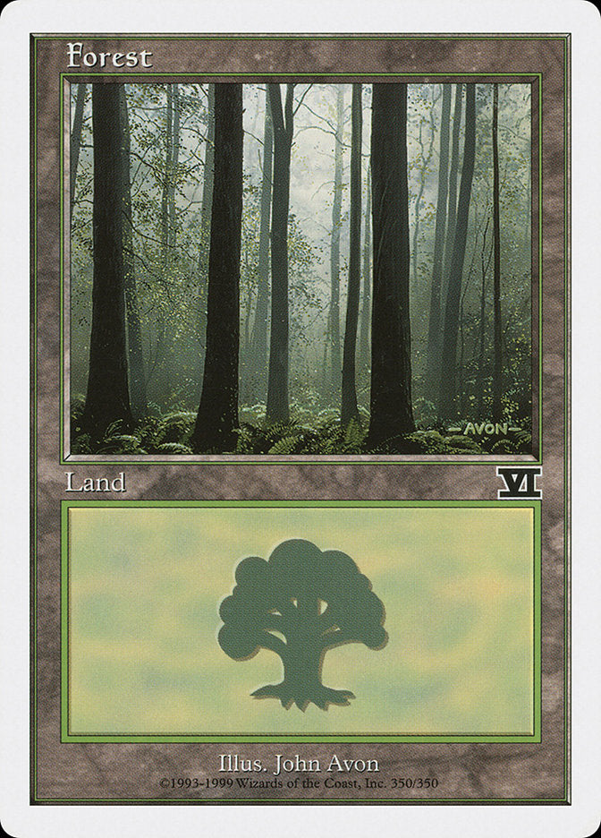 Forest (350) [Classic Sixth Edition] | Play N Trade Winnipeg