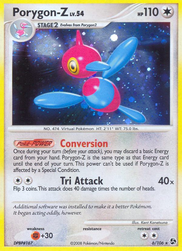 Porygon-Z (6/106) [Diamond & Pearl: Great Encounters] | Play N Trade Winnipeg