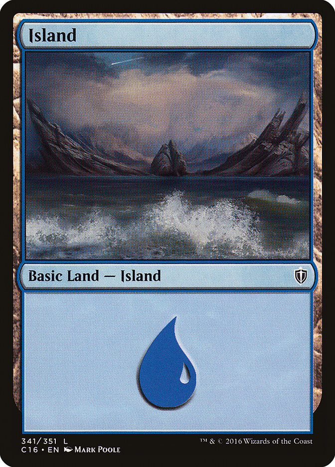 Island (341) [Commander 2016] | Play N Trade Winnipeg