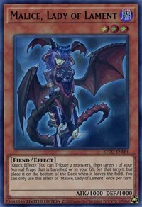 Malice, Lady of Lament (UR) [ETCO-ENSP1] Ultra Rare | Play N Trade Winnipeg