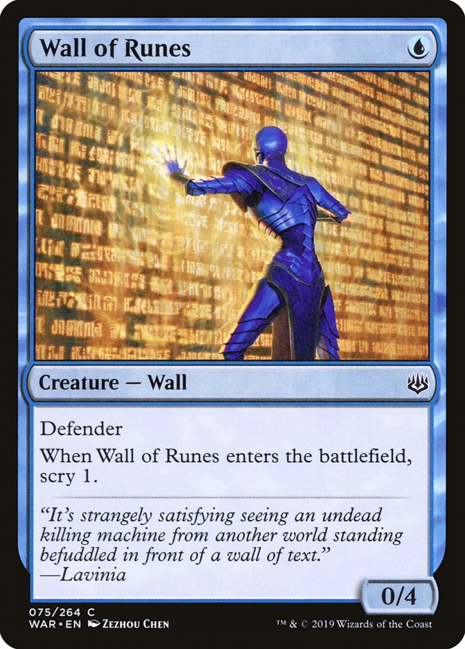 Wall of Runes [War of the Spark] | Play N Trade Winnipeg