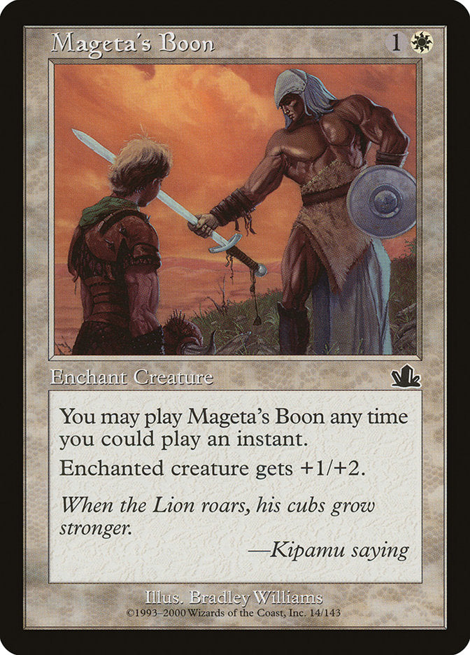 Mageta's Boon [Prophecy] | Play N Trade Winnipeg
