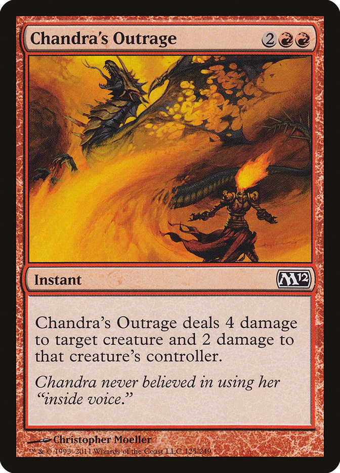 Chandra's Outrage [Magic 2012] | Play N Trade Winnipeg