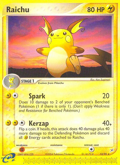 Raichu (13/95) [EX: Team Magma vs Team Aqua] | Play N Trade Winnipeg