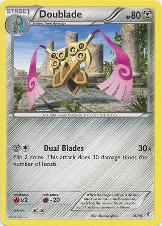 Doublade (14/30) [XY: Trainer Kit 1 - Bisharp] | Play N Trade Winnipeg