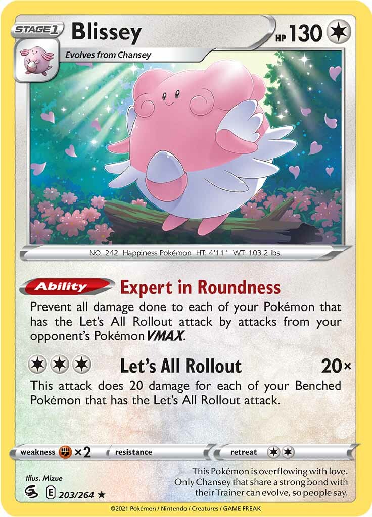 Blissey (203/264) [Sword & Shield: Fusion Strike] | Play N Trade Winnipeg