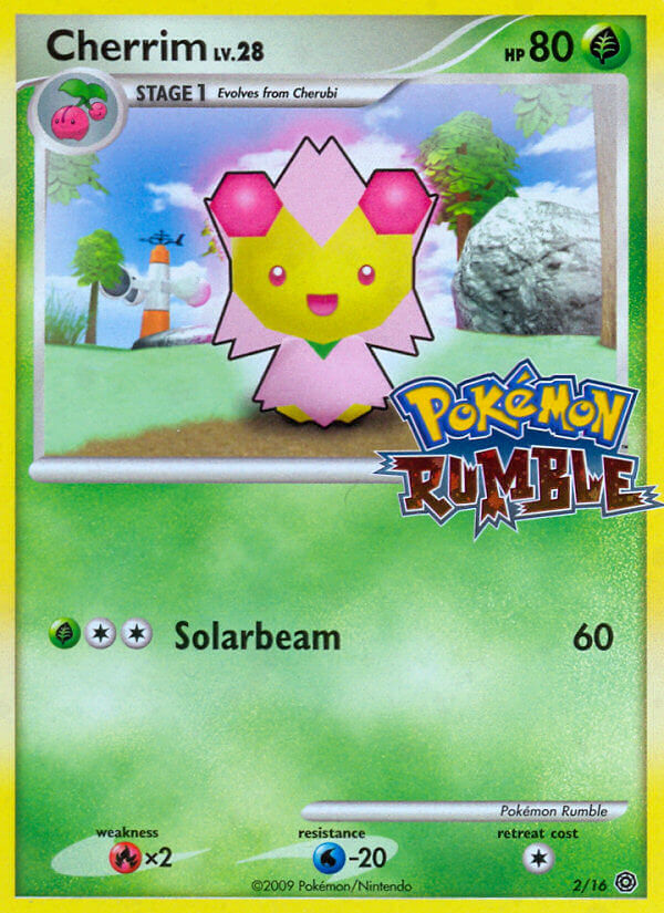 Cherrim (2/16) [Pokémon Rumble] | Play N Trade Winnipeg