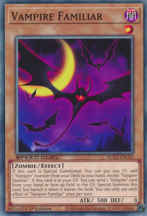 Vampire Familiar [SGX3-ENC03] Common | Play N Trade Winnipeg