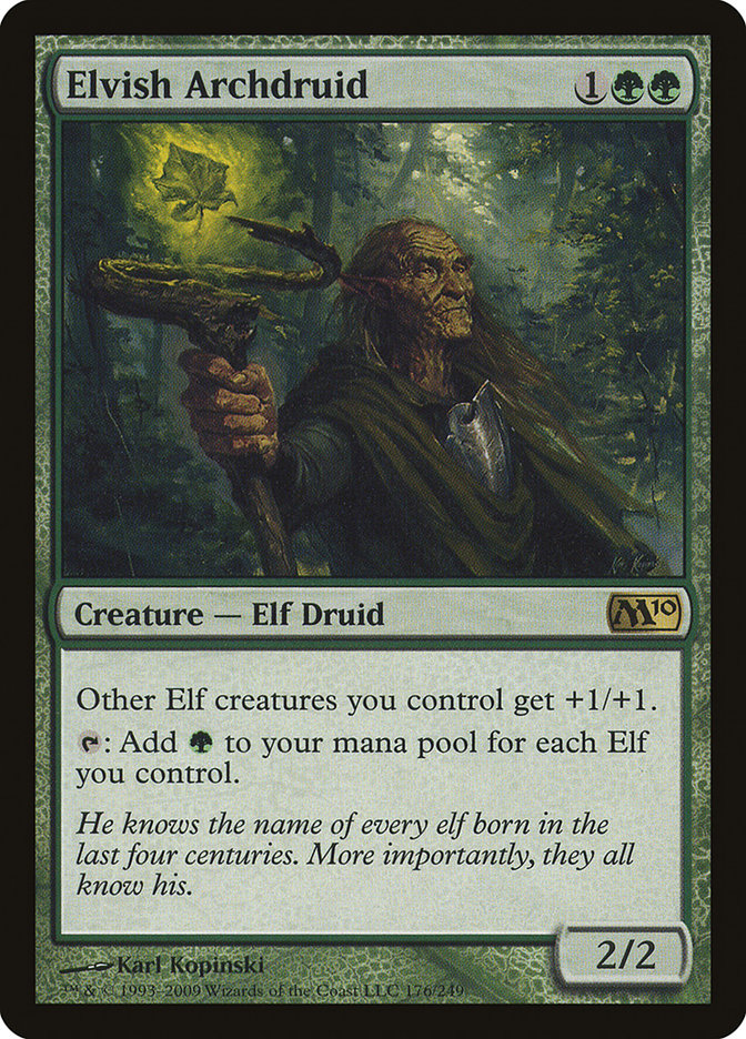 Elvish Archdruid [Magic 2010] | Play N Trade Winnipeg
