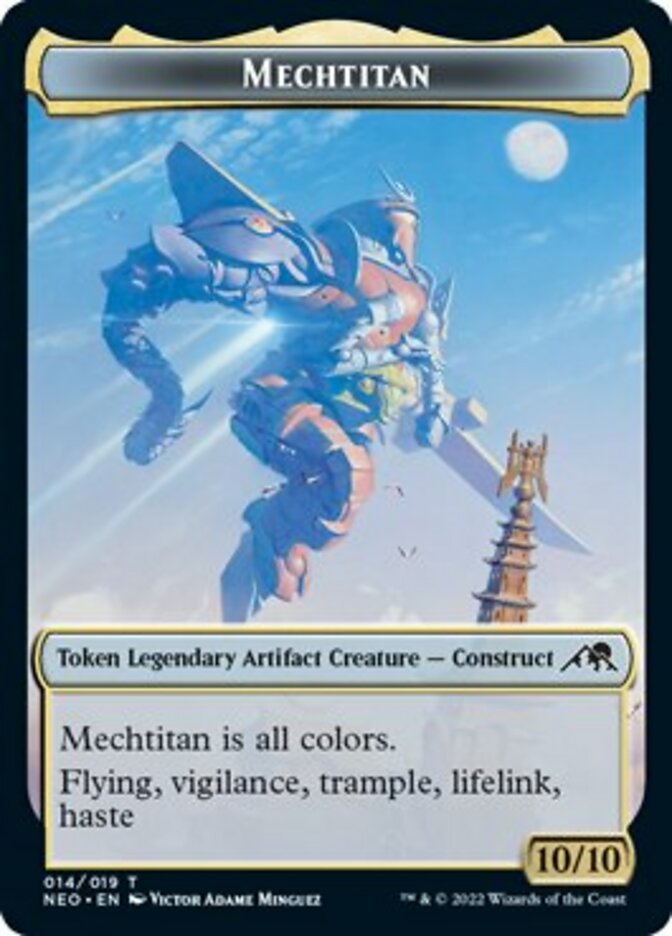 Mechtitan Token [Kamigawa: Neon Dynasty Tokens] | Play N Trade Winnipeg