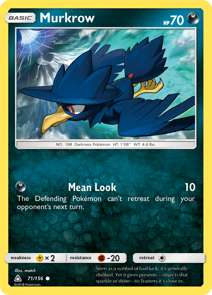 Murkrow (71/156) [Sun & Moon: Ultra Prism] | Play N Trade Winnipeg