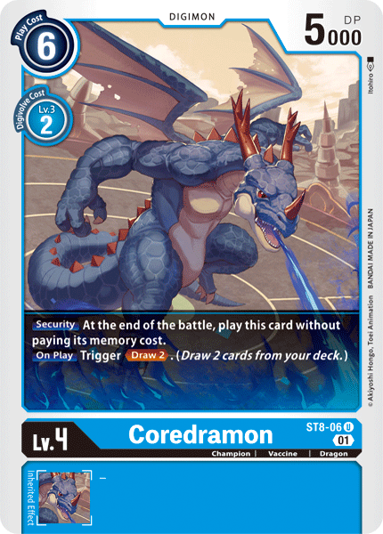 Coredramon [ST8-06] [Starter Deck: Ulforce Veedramon] | Play N Trade Winnipeg