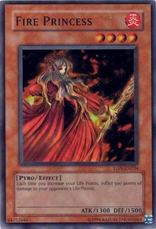 Fire Princess [LON-EN034] Super Rare | Play N Trade Winnipeg