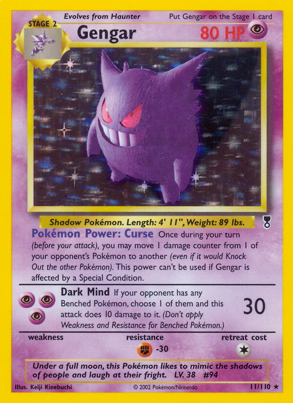 Gengar (11/110) [Legendary Collection] | Play N Trade Winnipeg