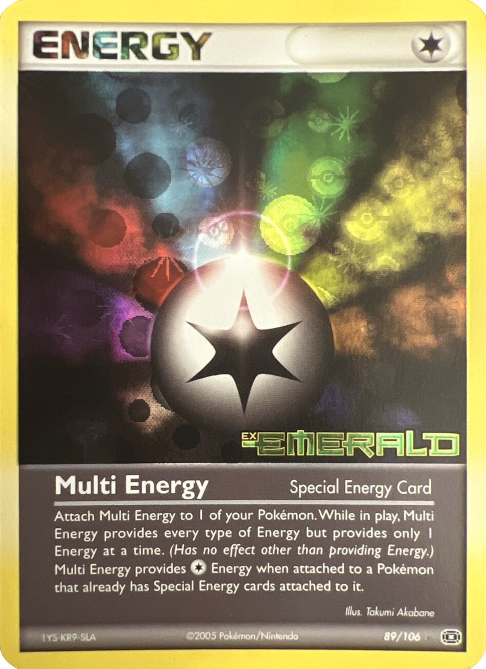 Multi Energy (89/106) (Stamped) [EX: Emerald] | Play N Trade Winnipeg