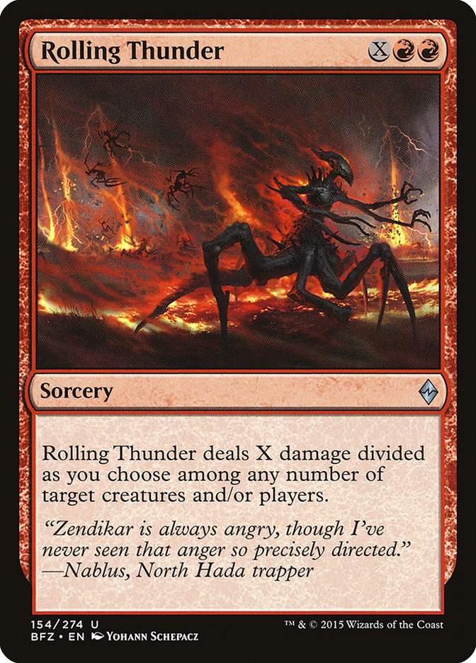 Rolling Thunder [Battle for Zendikar] | Play N Trade Winnipeg